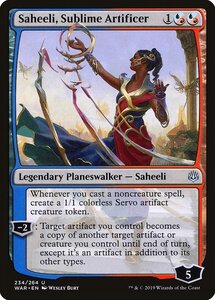 MTG ■金/英語版■ 《崇高な工匠、サヒーリ/Saheeli, Sublime Artificer》灯争大戦 WAR