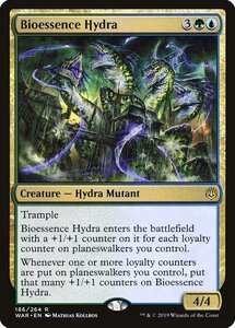 MTG ■金/英語版■ 《生命素ハイドラ/Bioessence Hydra》灯争大戦 WAR