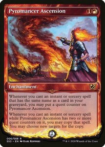 MTG ■赤/英語版■ 《紅蓮術士の昇天/Pyromancer Ascension》Signature Spellbook: Chandra