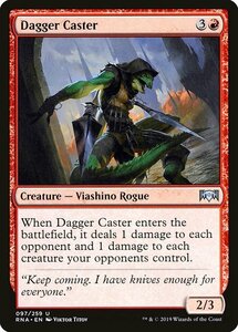 MTG ■赤/英語版■ 《短剣使い/Dagger Caster》ラヴニカの献身 RNA