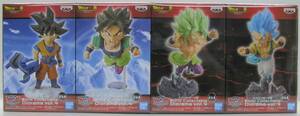 【国内正規品 未開封】 ドラゴンボール超 World Collectable Diorama vol.4 全4種セット 孫悟空 ブロリー ゴジータ コレクタブル ワーコレ