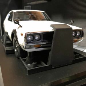 新品未展示品　京商　1/18 日産スカイライン 2000 GT-R ストリートバージョン　ホワイト