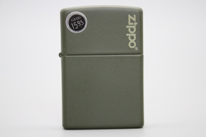 【未使用品】希少品 221ZL ZIPPO LOGO ダークグリーン J XIV RRADFORD.PA