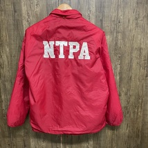 Champion チャンピオン コーチジャケット NPTA ランタグ レッド ブルゾン ヴィンテージ ワンポイント 60s M_画像2