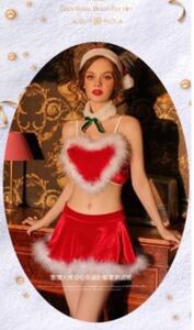 セクシー コスプレ 衣装 サンタ パーティドレス 赤 ワンピース クリスマス ダンス サンタコス