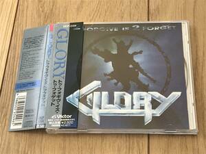 [国内盤CD:廃盤] GLORY グローリー / 2 FORGIVE IS 2 FORGET トゥ フォギヴ イズ トゥ フォゲット