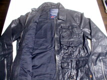 期間限定値下げ新品 アルファ 羊革レザーJKT M-65 黒M_画像2