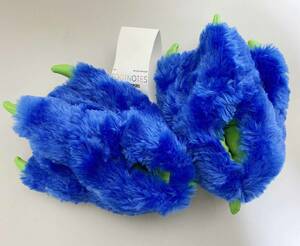  new goods 14~15cm * cost koFOOTNOTES Kids room shoes dinosaur blue slippers animal animal .... soft 14cm 14.5cm 15cm
