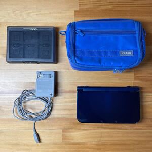 new NINTENDO 3DS LL 本体 専用ソフトケース 専用充電器 ソフトケース (タッチペンなし)