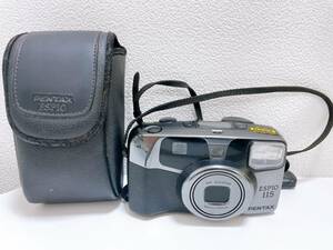 【6446】中古品 PENTAX ESPIO115 ペンタックス フィルム コンパクトカメラ 動作未確認 ケース付