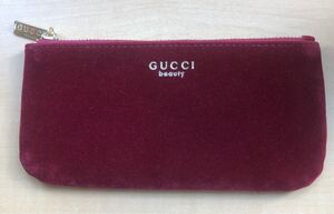 GUCCIのベロアポーチ 希少ノベルティ