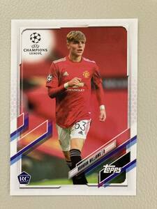 2020-21 TOPPS UEFA Champions League JAPAN Edition 日本 BRANDON WILLIAMS ウィリアムズ RC ルーキー ROOKIE♯64