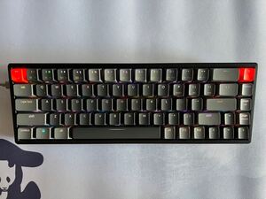 Keychron K6 Wireless RGB アルミ メカニカル キーボード Gateron 茶軸