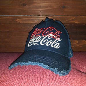 yoshinori kotake Coca-Cola ヨシノリ コタケ コカ・コーラコラボ ネイビーメッシュキャップ