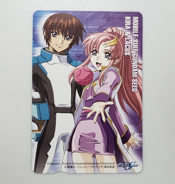 超歓迎 機動戦士ガンダムseed キラ ヤマト ラウ ル クルーゼ テレカ M ガンダム Hlt No