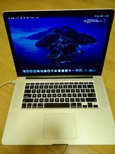 MacBookPro Retina 15-inch Early 2013 2.7GHz Core i7 メモリ16GB SSD480GB GeForce GT 650M A1398 10.15.7 Catalina MacOS