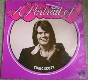 激レア!!新西蘭産Soft Rock傑作盤!!【試聴!!!】Craig Scott『A Portrait Of Craig Scott』LP ソフロ本掲載&江村幸紀氏推薦盤!!ソフトロック