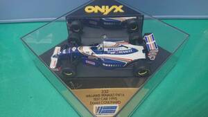 ONYX 1/43 232 ウィリアムズ ルノー FW16 テストカー 1995 デビッド・クルサード