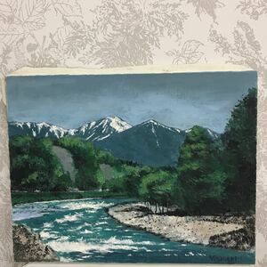 Art hand Auction Original Ölgemälde★Minakami Onsen Suwa-Schlucht, Malerei, Ölgemälde, Natur, Landschaftsmalerei