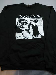 SONIC YOUTH スウェット トレーナー Goo 黒L ソニックユース オフィシャル / Pixies Mudhoney Nirvana Smashing Pumpkins Lydia Lunch L7