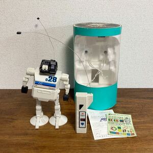 希少 動作品 1985 BANDAI 二足歩行 ラジコン ロボット RK WALKING ROBO TYPE-1 昭和レトロ ウォーキング ロボット スペースエイジ 玩具