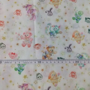 ダッフィーフレンズ 生地 はぎれ