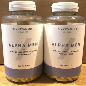【未開封新品】マイプロテイン アルファメン マルチビタミン 240錠×2ケース MYPROTEIN