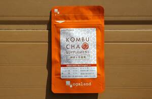 ★ サプリ「コンブチャ KOMBUCHA」 ★ オーガランド 発酵紅茶エキス末含有加工食品