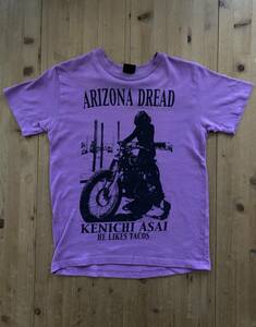 希少 レア ARIZONA DREAD パープル Tシャツ 浅井健一 ブラック Blankey Jet City Sherbets Pontiacs