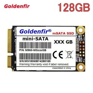 ★最安 安心の国内対応★SSD Goldenfir 128GB mSATA 新品 高速 NAND TLC 内蔵 デスクトップPC ノートパソコン