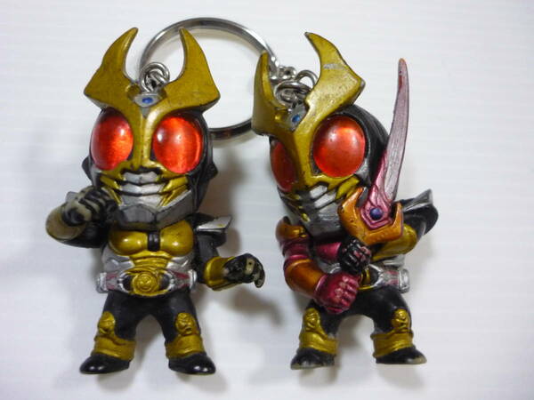 【送料無料】キーホルダー 2個セット「仮面ライダーアギト＆仮面ライダークウガ」フィギュアキーホルダー / まとめ フィギュア