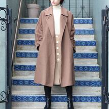 Aquascutum WOOL BELTED COAT MADE IN JAPAN/アクアスキュータムウールベルテッドコート_画像2