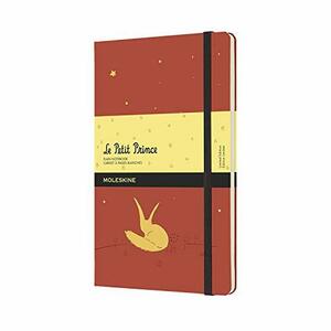 大人気 モレスキン ノート 星の王子さま 限定版ノートブック ハードカバー ラージサイズ(横13cm×縦21cm) 無地 オレンジ