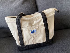 トートバッグ バッグ 【LEE/リー】開口部ファスナー付きキャンバストートバッグ