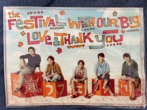 ★嵐フェス2013 グッズ クリアーファイル