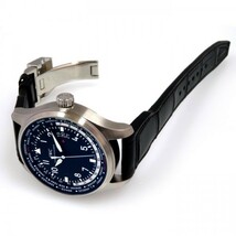 IWC パイロットウォッチ ワールドタイマー IW326201 ブラック文字盤 新品 腕時計 メンズ_画像2