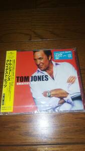 未開封国内盤CD トム・ジョーンズ グレイテスト・ヒッツ TOM JONES 帯日焼け