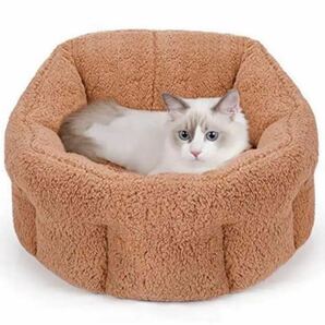 ペットベッド 猫 ベッド 冬用 猫用 寝床 寒さ対策 滑り止め洗える 犬用ベッド