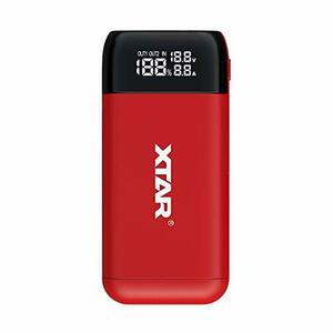 格安 XTAR PB2S 最大2AX2 急速USB充電器 Li-ion充電池専用 QC3.0＋PD3.0 3.6V 3.7V