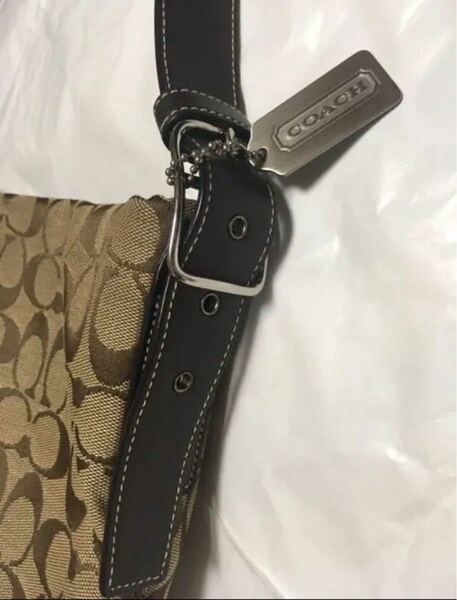 未使用☆COACH ショルダーバッグ バケツ