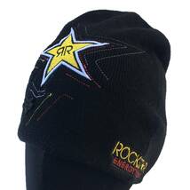 FOX Racing Rockstar Energy ロックスターエナジースポンサード ビーニーニットキャップ [並行輸入品]_画像2