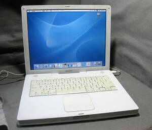 m563 ibook G4 A1055 14 -inch 933Mhz 640MB os10.3 Airmac Classic environment with defect 