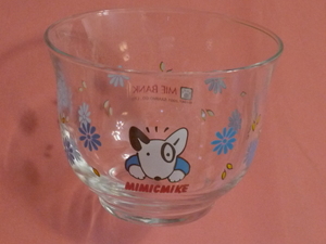 激レア！２００１年 三重銀行 サンリオ ミミックマイク ガラス製 グラス(非売品)