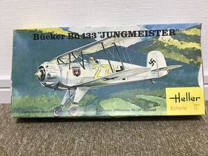 A703☆送料無料☆未組立 1/72 Heller Bucker Bu 133 JUNGMEISTER