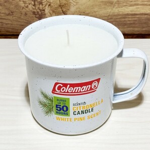 コールマン シトロネラ マグカップ型 キャンドル 松の香り