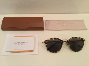 OLIVER PEOPLES 505 SUN DTB 雅 オリバーピープルズ サングラス ケース 純正 CR39