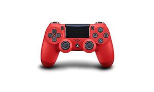 ワイヤレスコントローラー(DUALSHOCK(R)4)CUH-ZCT2J11 マグマレッド