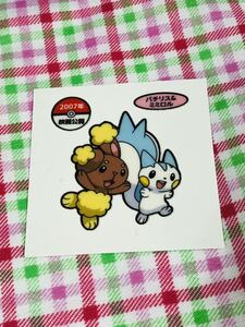 ポケモンパン デコキャラシール ツイン ミミロル パチリス