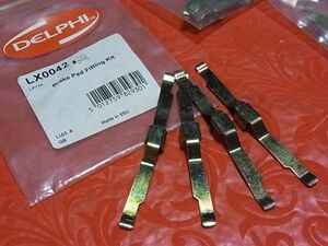  Renault for brake pad tension springs Lucas for Delphi made 7700986000 [ excellent parts ] Renault 4 Renault 5 Alpine