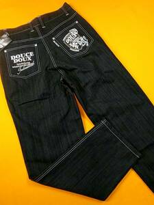 DOUX DOUCE Duke ste.- che new goods SALE!! special price 40%OFF free shipping no- tuck stretch jeans easy W97 314004